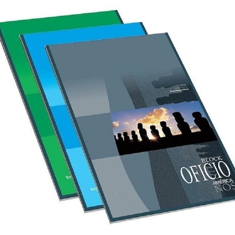 AMERICA BLOCK OFICIO NOS 80HJS RAYADO