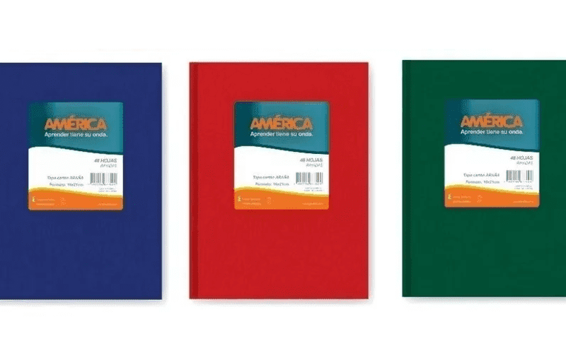 AMERICA CUADERNO T/D 42H RAYADO