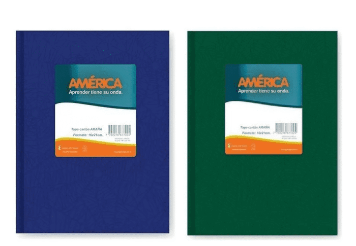 AMERICA CUADERNO T/D 82H