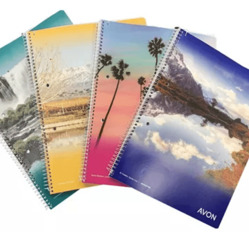 AVON CUADERNO UNIVERSITARIO 22X29 84HJS
