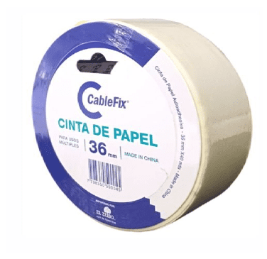 CABLEFIX CINTA PAPEL 36X40MTS