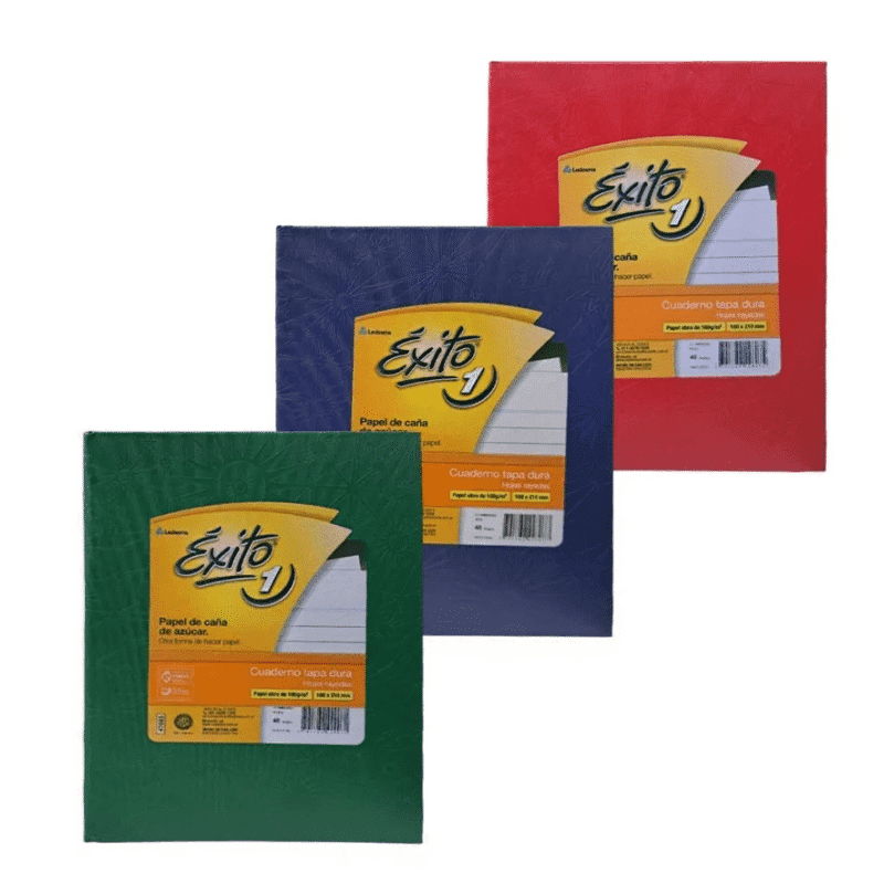 EXITO CUADERNO T/D N°1 16X21MM 48 HOJAS