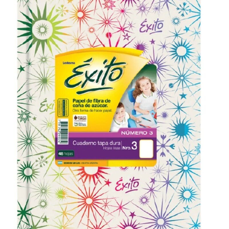 EXITO CUADERNO T/D N°3 FANTASIA 48H LISAS