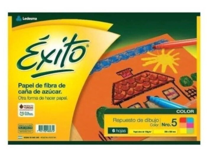EXITO REPUESTO DIBUJO N°5 COLOR X25