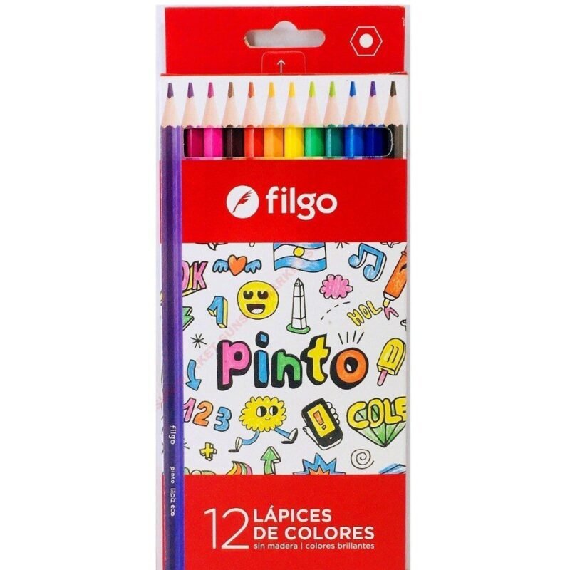 FILGO LAPIZ COLOR PINTO X12