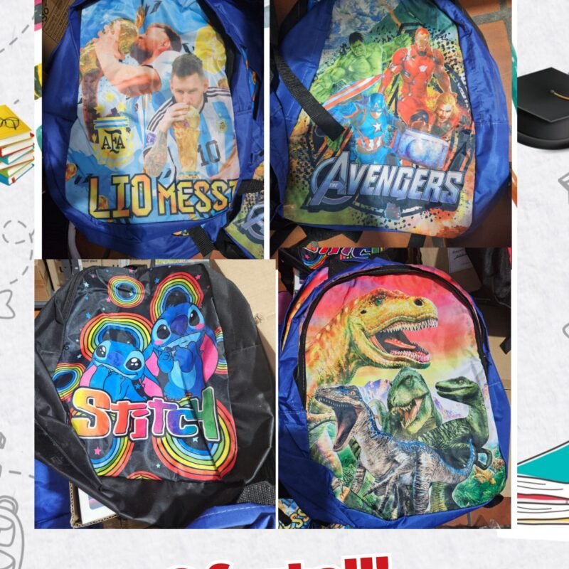 GEN MOCHILA PERSONAJES