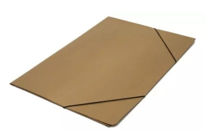 HASENAUER CARPETA 3 SOLAPAS OFICIO MARRON C/ELASTICO