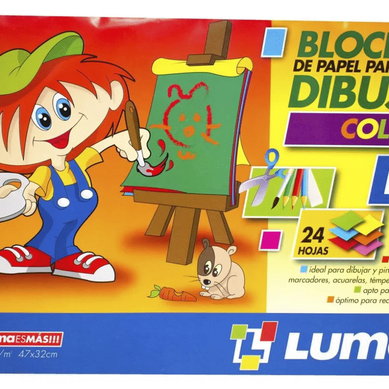 LUMA BLOCK DIBUJO N°6 COLOR
