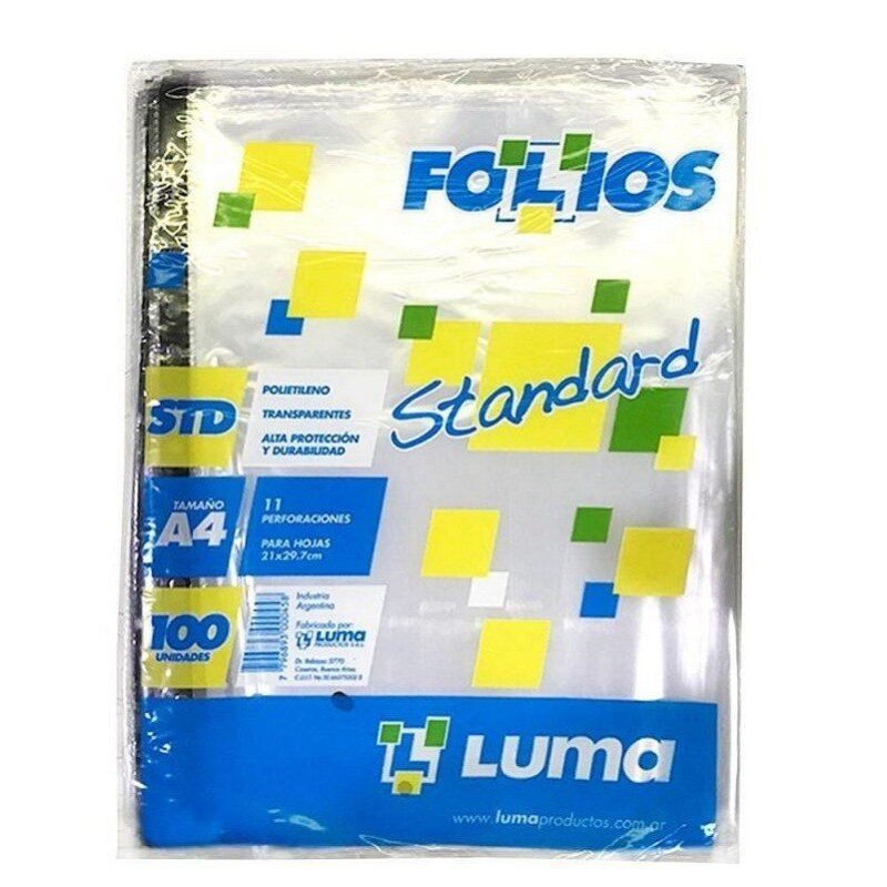 LUMA FOLIO A4 STANDARD X100