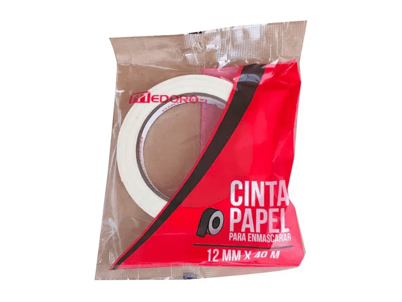MEDORO CINTA PAPEL 12X40MTS