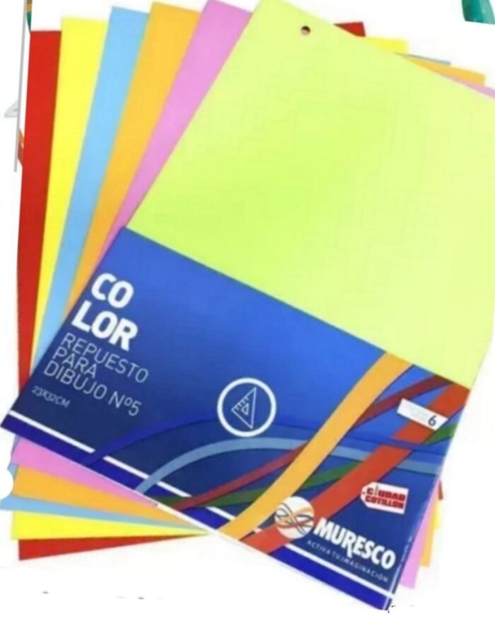 MURESCO REPUESTO DIBUJO N°5 COLOR X6HJS