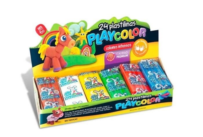 PLAYCOLOR PLASTILINA X24