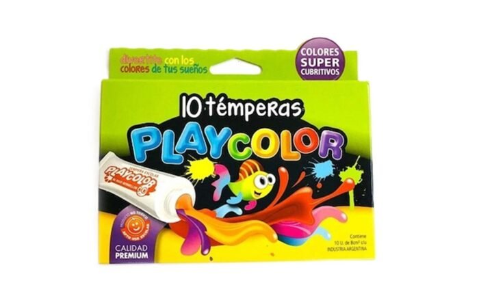 TEMPERA PLAYCOLOR X10