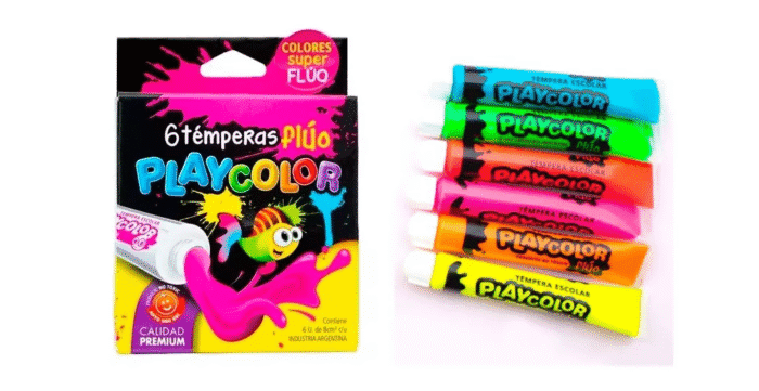 PLAYCOLOR TEMPERA X6 FLUO
