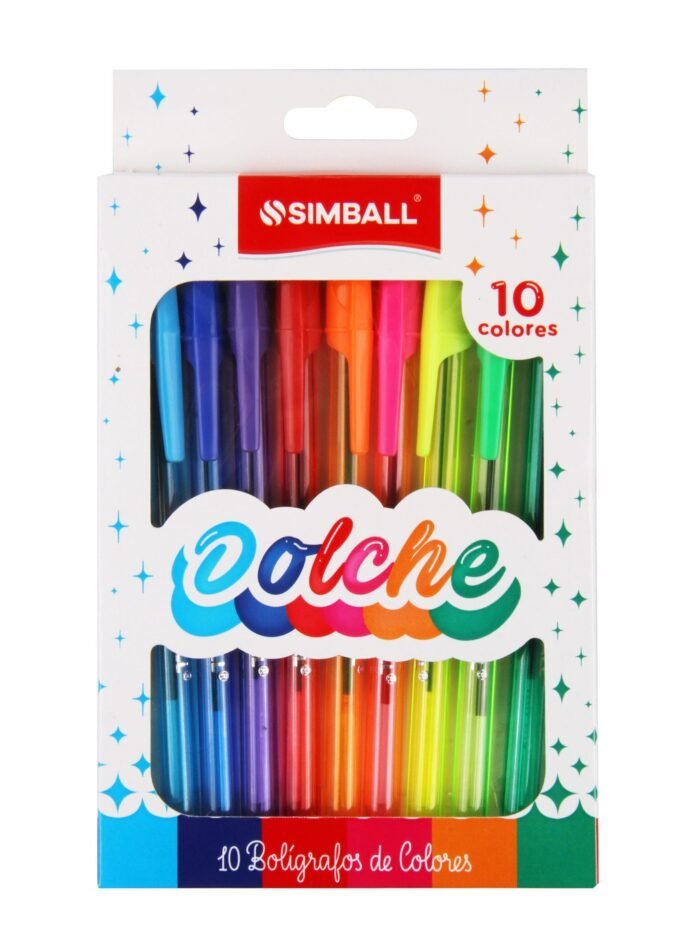 SIMBALL BOLIGRAFO DOLCHE X10