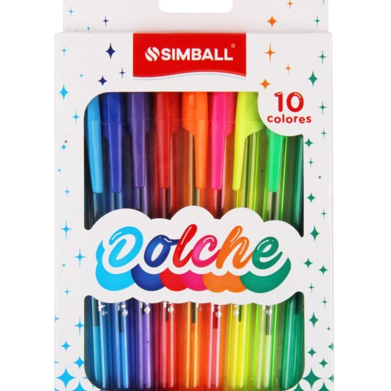 SIMBALL BOLIGRAFO DOLCHE X10