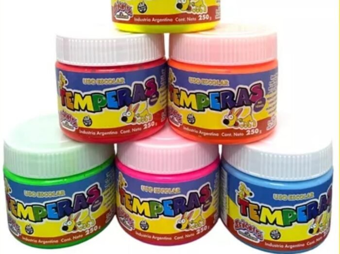 STA TEMPERA POTE 250G FLUO