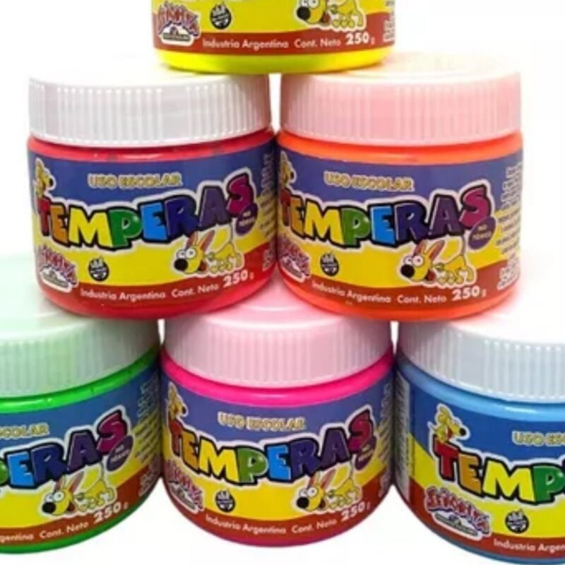 STA TEMPERA POTE 250G FLUO