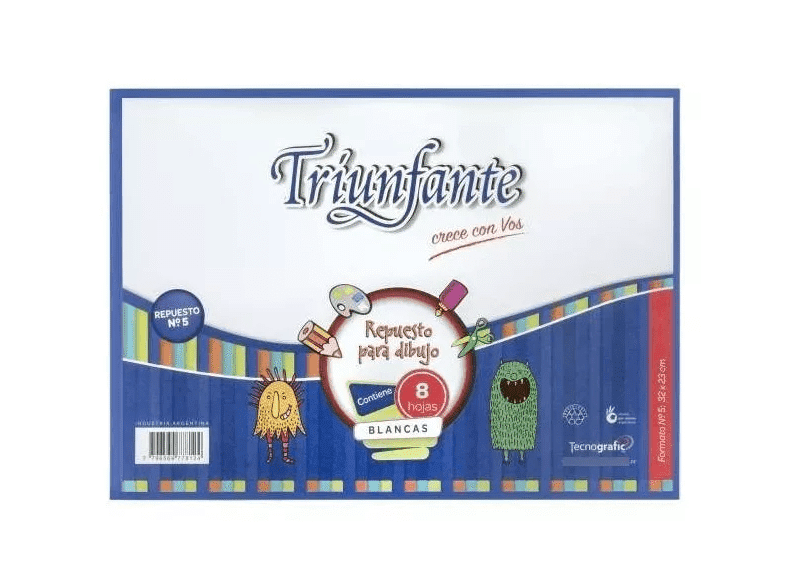 TRIUNFANTE REP. N°5 8H APAISADO BLANCO