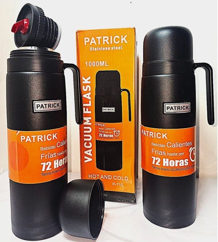 PATRICK Termo Media Manija Negro 1lt color