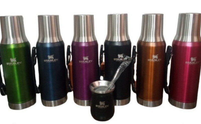STANLEY Set Termo con Mate Tapa Acero