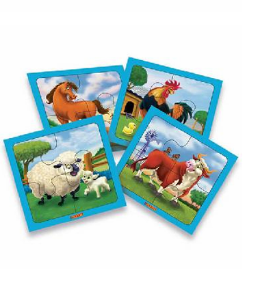 PUZZLE GRANJA 2 4X4