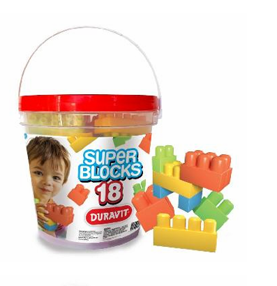Super Blocks X18 Balde