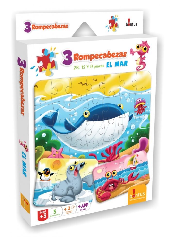 PUZZLE X3 EN EL MAR