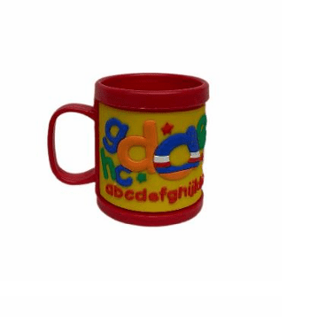 TAZA PLASTICA 3D ABC