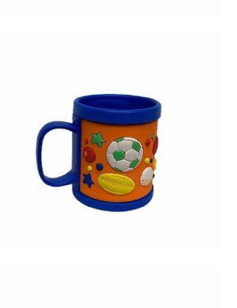 TAZA PLASTICA 3D PELOTAS