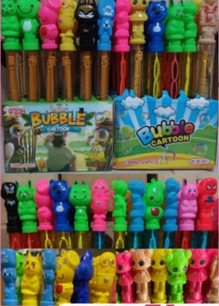 BUBBLE CARTOON PACK BURBUJERS GRANDES 34CM PERSONAJES