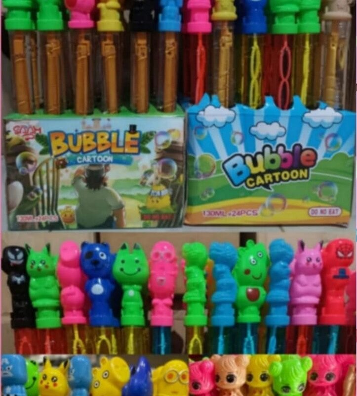 BURBUJERS GRANDES 34CM PERSONAJES