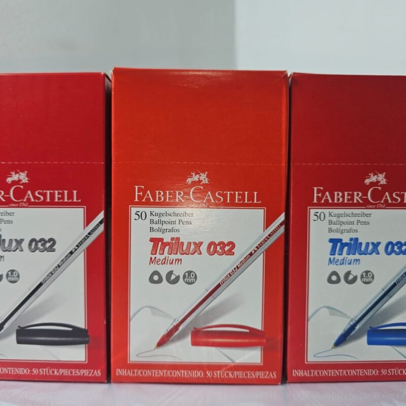 FABER CASTELL BOLIGRAFO TRILUX 0.32 1.0 X50