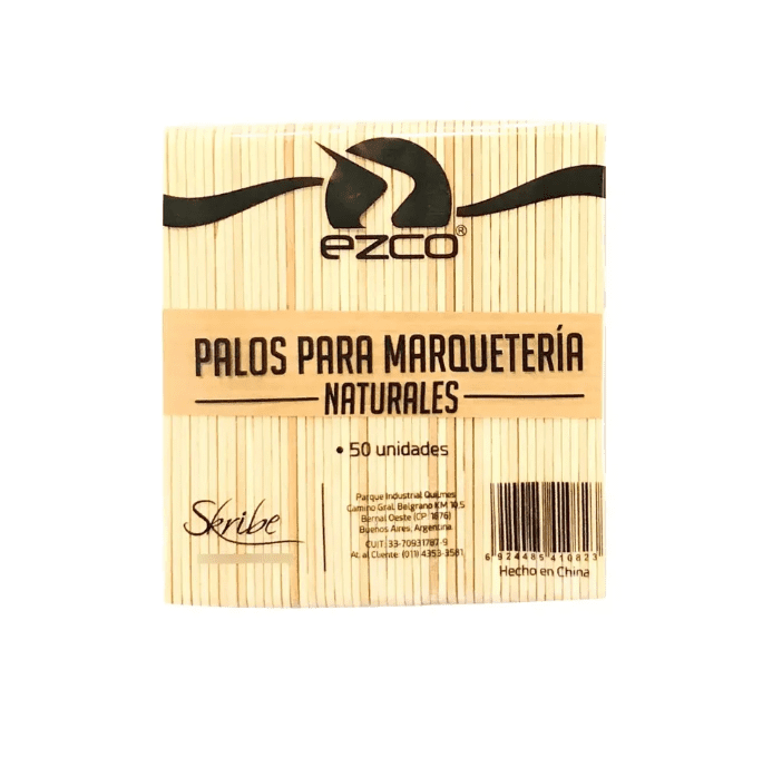 PALITO DE HELADO NATURAL EZCO X50U