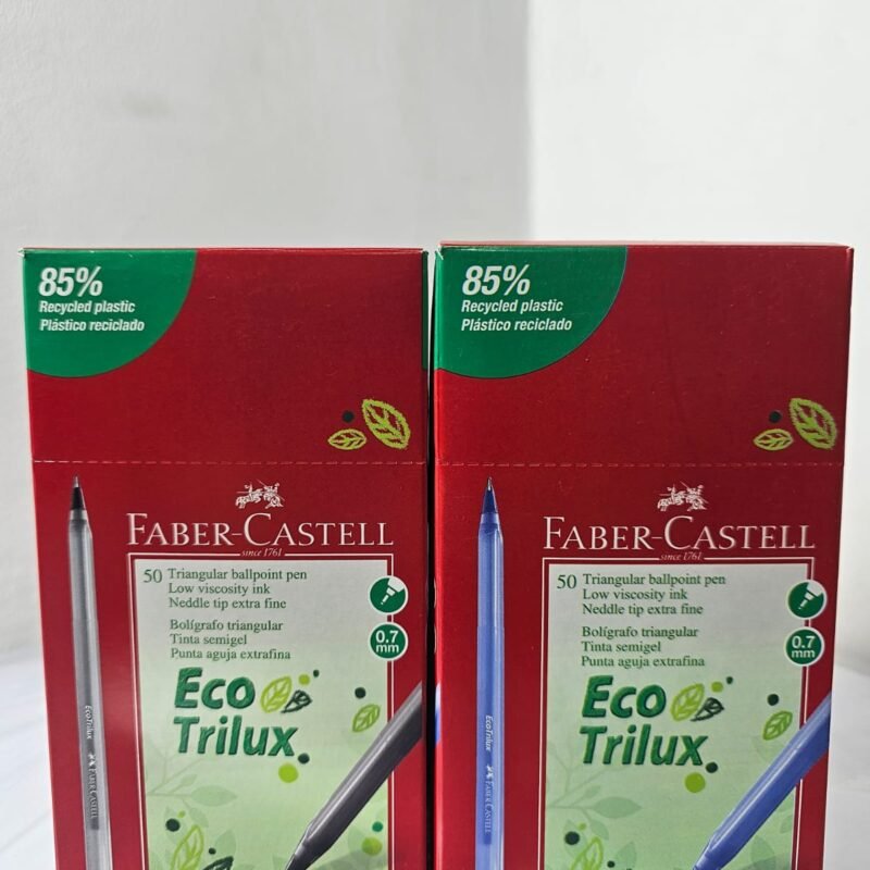 FABER CASTELL BOLIGRAFO ECO TRILUX 0.7 GL X50