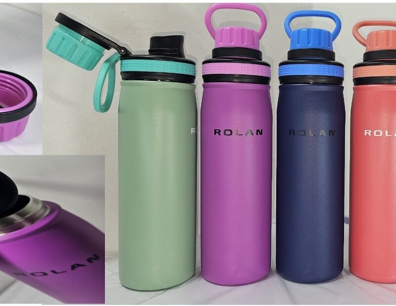 BOTELLA SPORT ROLAN 620 ML PICO DOBLE FUNCION X30 BULTO PRECIO DOLAR