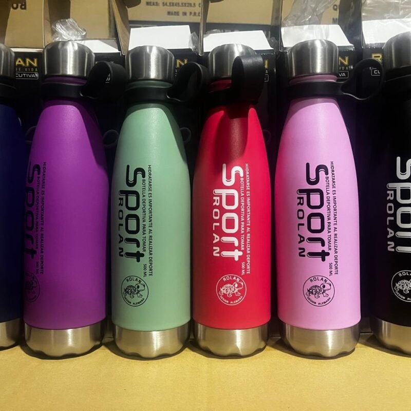 BOTELLA TAPA ROSCA LISA 500ML ROLAN x30  BULTO PRECIO DOLAR