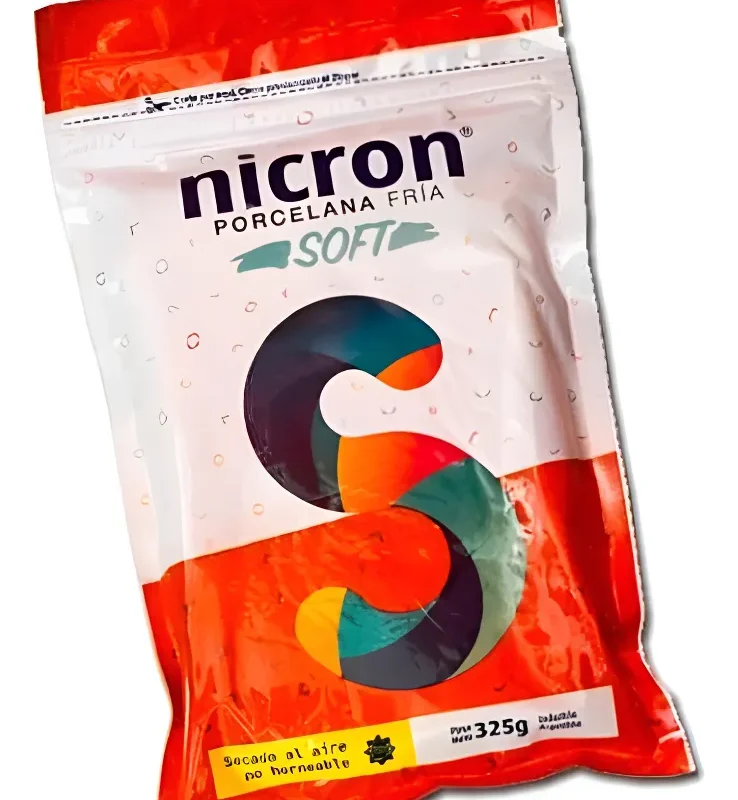 PORCELANA EN FRIO NICRON SOFT MASA LIVIANA X325 GR X20