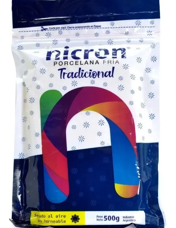 PORCELANA EN FRIO NICRON X500GR X20
