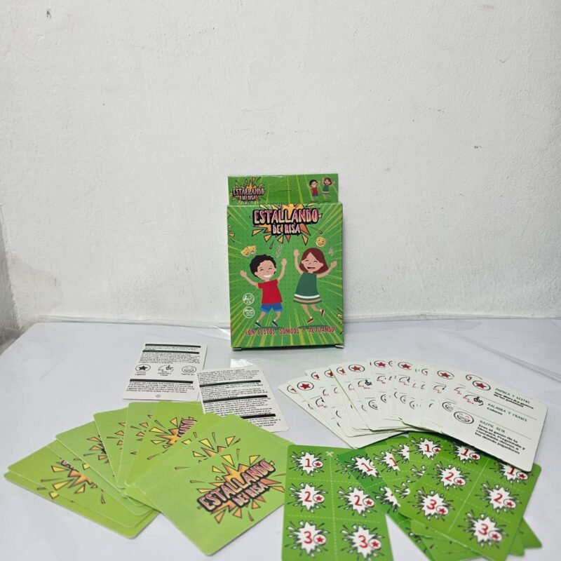 CARTAS CANTE-TUTTI | FORMA-FRASES | VERDAD-O-CONSECUENCIA | YA-LO-VES | ESTALLANDO-DE-RISA