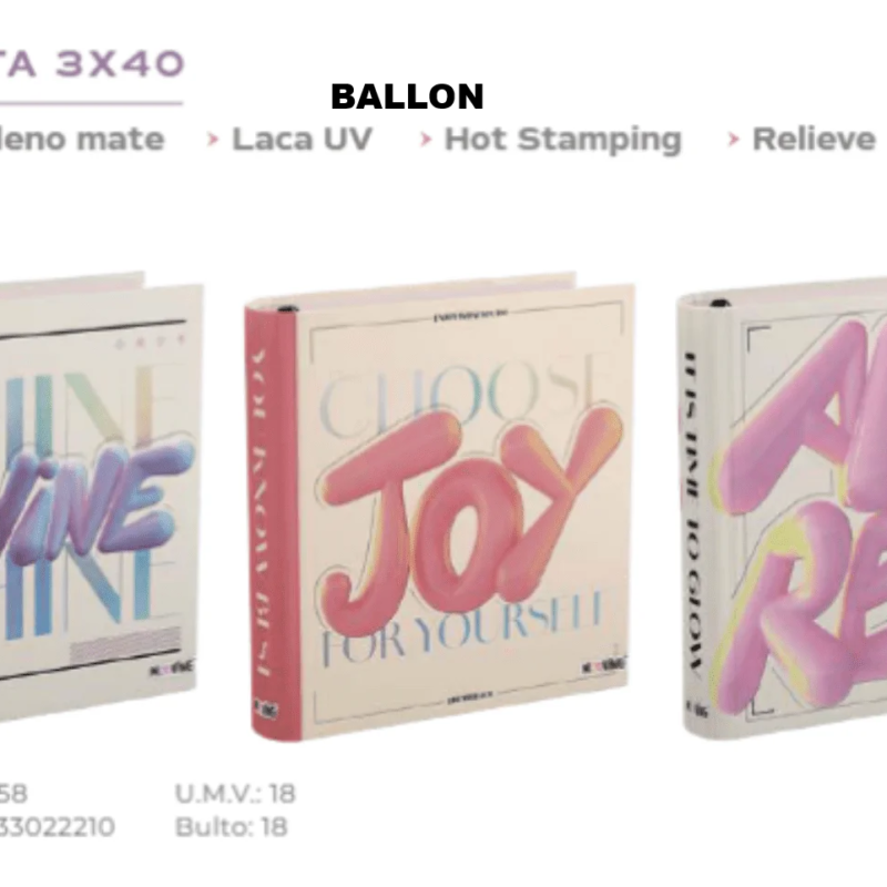 CARPETA N3 MOOVING 3X40