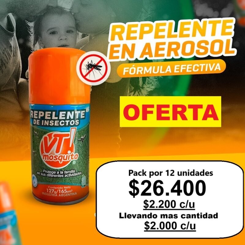 VT MOSQUITO REPELENTE EN AEROSOL