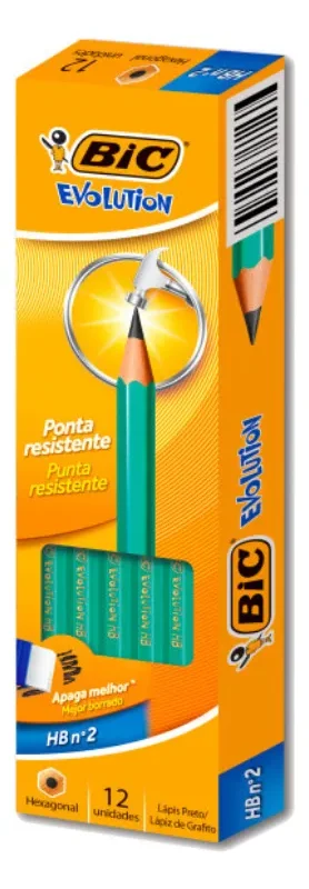 LAPIZ GRAFITO HB BIC EVOLUTION X12