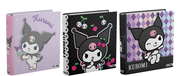 CARPETA N3 MOOVING KUROMI 3X40