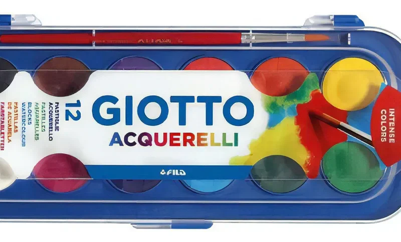 GIOTTO ACUARELA X12