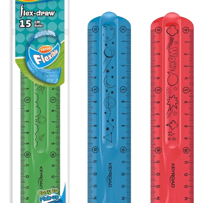 REGLA KEYROAD FLEXIBLE X15CM