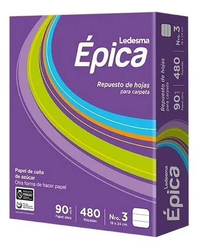EPICA REPUESTO ESCOLAR X480H 90 GRAMOS