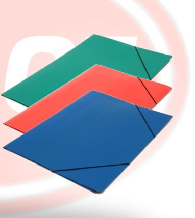 LUMA CARPETA PRESPKRAFT 3 SOLAPAS DOBLE OFICIO C ELASTICO 35X50 COLORES