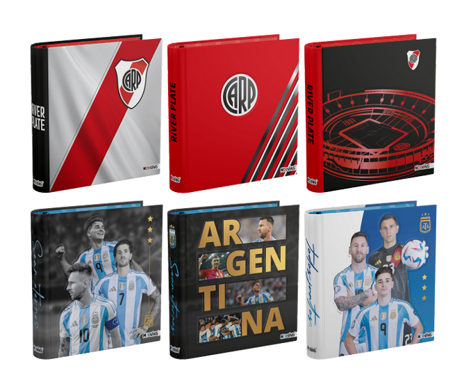 CARPETA N3 MOOVING RIVER/ARGENTINA 3X40