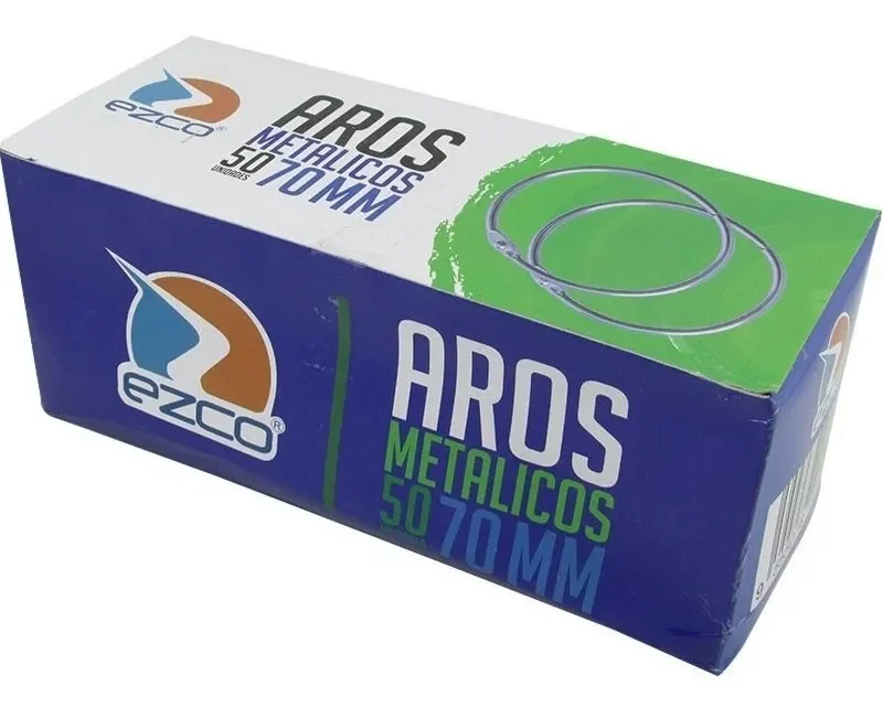 EZCO AROS METALICOS 70MM X50U